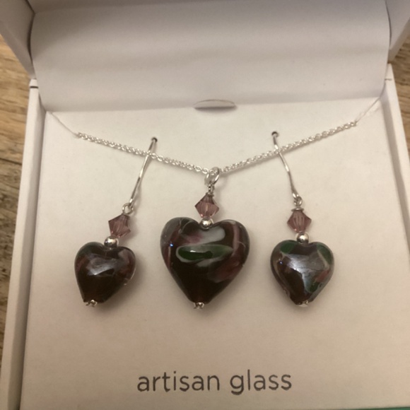 NEW Artisan Jewelry Set NECKLACE and EARRINGS 🧑‍🎨 - Picture 2 of 6